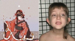歌舞伎化妆综合症
