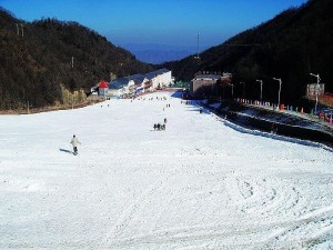 国家AAAA景区伏牛山滑雪场