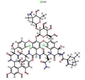 万古霉素结构图片