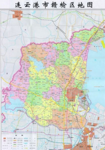 赣榆区地图