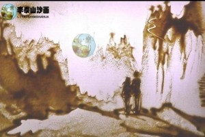 沙画演绎【爱情天梯】