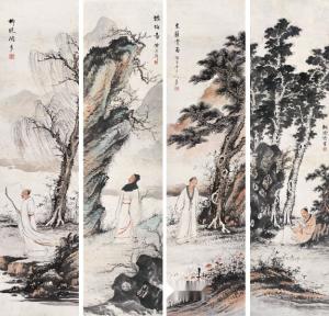 黄君璧先生中国画作品