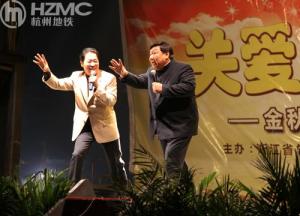 崔金泉(左)，与搭档陈会增（右）