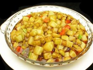 茄子炖土豆
