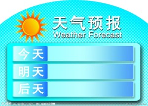 天气预报