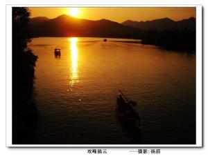 西湖夕阳