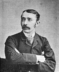 约翰·安布罗斯·弗莱明，摄于1890年