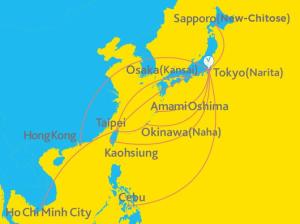 香草航空航线图