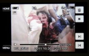卡扎菲死亡视频