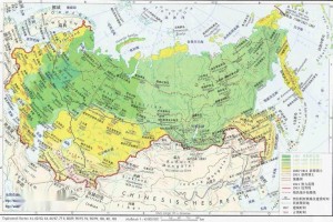 俄罗斯帝国扩张示意图