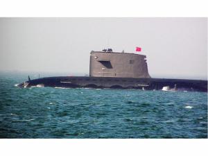 091型核潜艇403号艇巡航