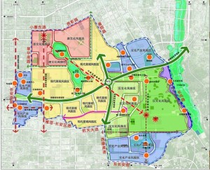曲江新区总体城市设计图