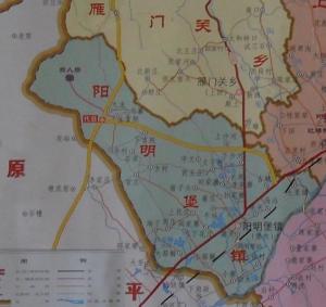 阳明堡镇地图