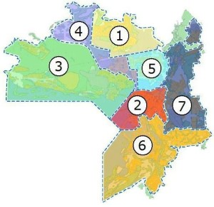喀山市地域划分