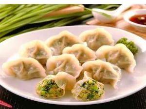 韭菜肉馅饺子