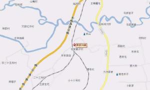 蔡家沟镇行政地图