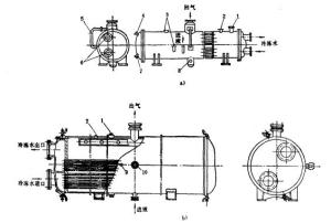 图1 卧式壳管式蒸发器