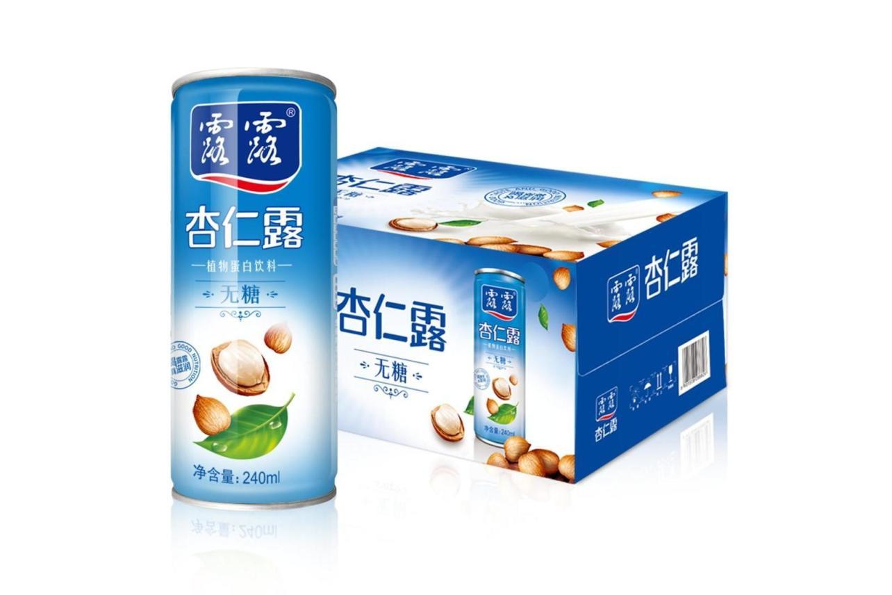 露露 杏仁露 | LULU Almond Drink 240ml - HappyGo Asian Market