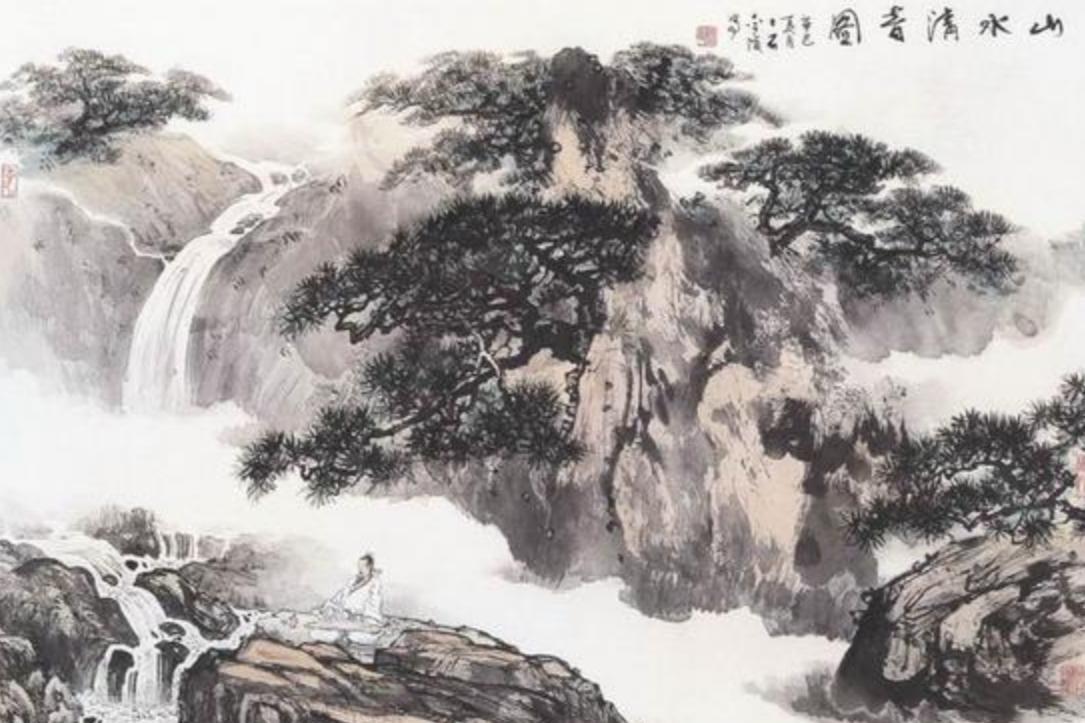 山水清音图(中国山水古画)_搜狗百科
