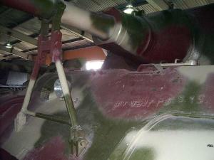 “猎虎”重型坦克歼击车炮管特写
