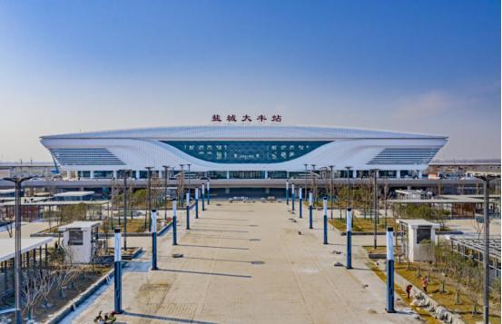 盐城大丰站站房外观