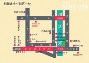 郴州市艺校位置图