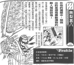 漫画官方设定书《阵之书》中设定