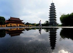 灵隐寺远景