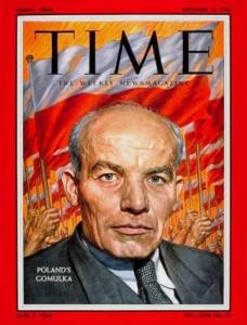 56年12月10日的时代周刊上的哥穆尔卡