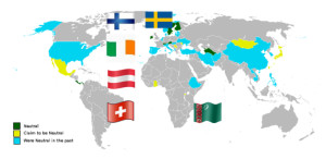 协定中立国只对与之签订中立协定的特定国家享有以中立协定为基础,以