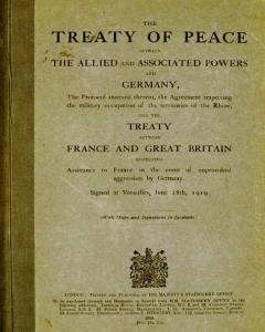 从苛刻的 凡尔赛和约 看残酷的第一次世界大战