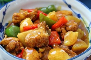 咖喱鸡块