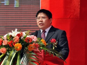 江西科技师范大学校长郭杰忠致词