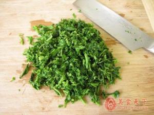 青椒炒蛋配料照片