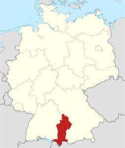 施瓦本行政区位置