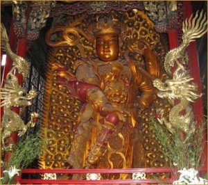 灵隐寺天王殿韦驮菩萨