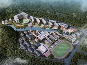温州市英才学院3D平面图