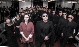 彩虹团团员与崔薇、金承志