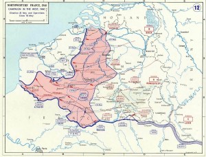 曼施坦因计划地图