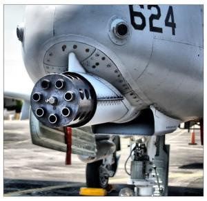 A-10攻击机所用机炮即GAU-8