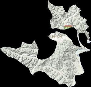 快大茂镇地处吉林省通化县中部,是县城所在地.全镇幅员面积257.