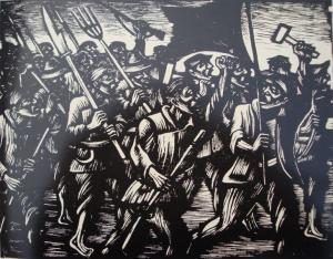 胡一川画作