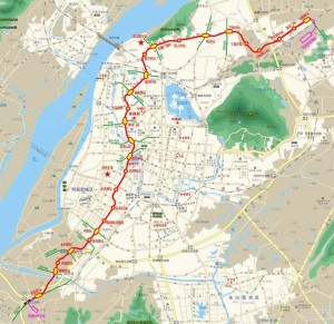 南京地铁7号线线路走向图
