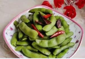 水煮毛豆