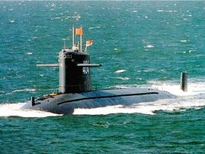 091型核潜艇404号艇巡航