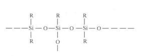有机硅聚合物的结构式