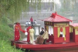 苏北渔家水上婚礼