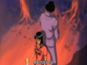 与妮可·罗宾谈话