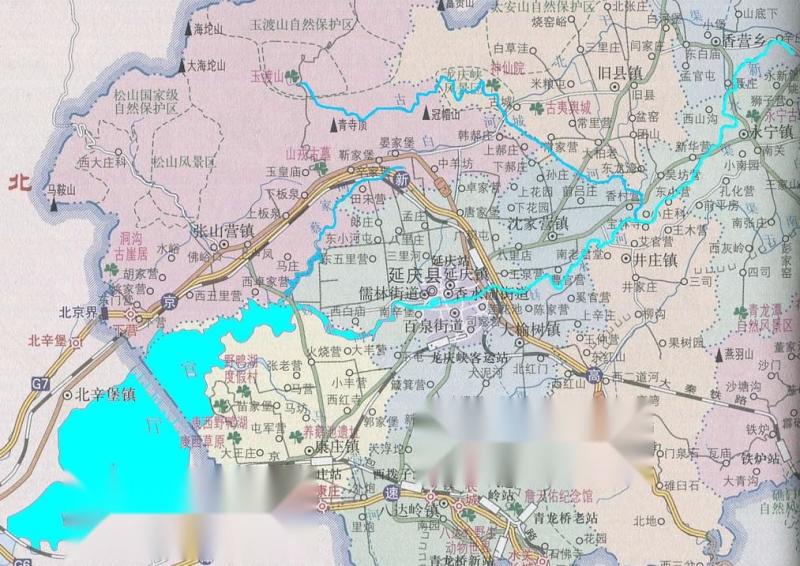 妫水河干流概况