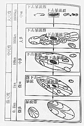 图2 五种下击暴流型模